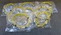 8 x Corning 9/125 smfe8e SC-SC DX 10FT / 3M Fibre Optic Patch Cables New Yellow