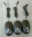 8 x HP 672662-001 674316-001 Black USB Wired 3 Button Optical Scroll Mouse