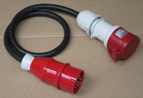 80cm 3PH 16A Power Distribution Extender Cable 5 Wire SCAME HUBBELL C516P6S