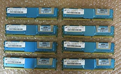 Barrette RAM HP PC2-5300F 1GB Micron 398706-051 Pour Serveur - Occasion Testée Et Garantie
