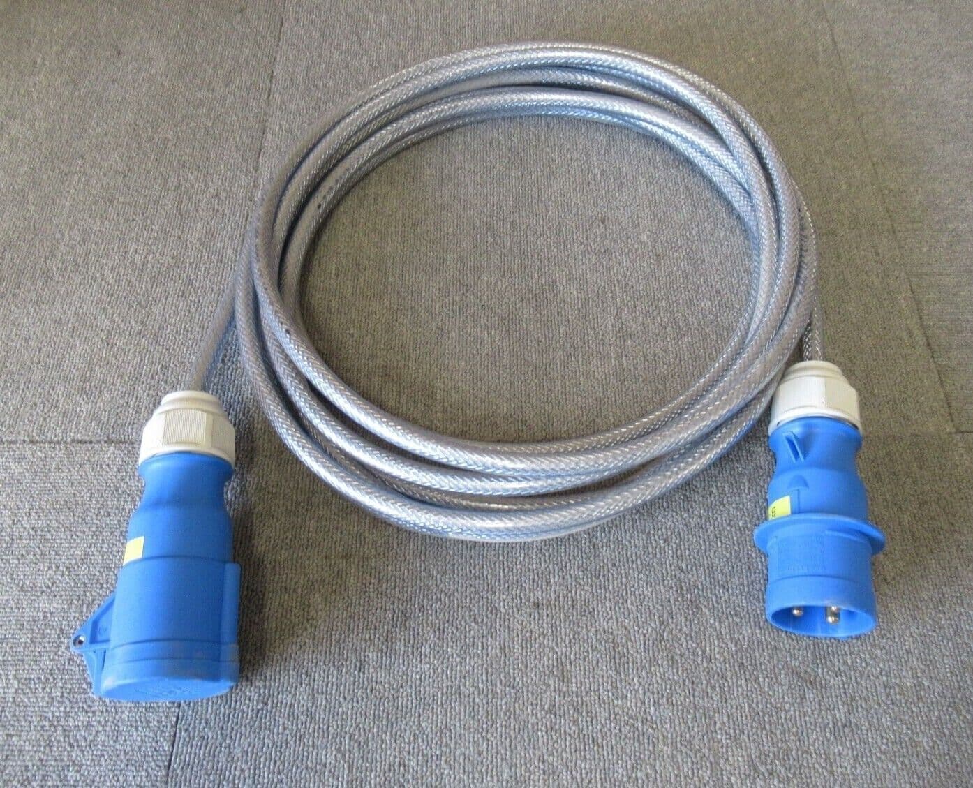 9M Plug To Socket Single Phase 32A 240V Commando Power Extension Cable Grey