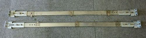 Accuride Left & Right 1U 28" Ball Bearing Sliding Outer Rack Mount Server Rails