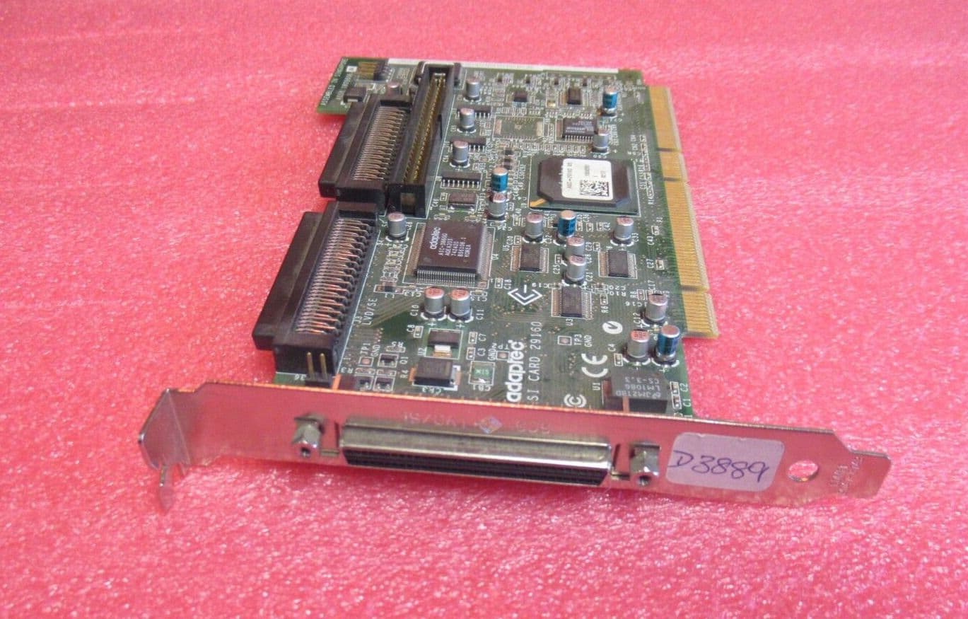 Adaptec ASC29160 180960604 3892B368 64 Bit Ultra 3 PCIX SCSI