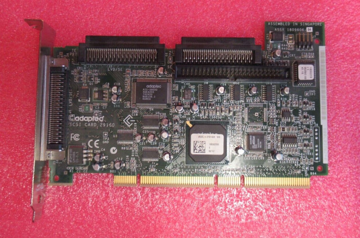 Adaptec ASC-29160 1809606-04 3892B368 64 Bit Ultra 3 PCI-X