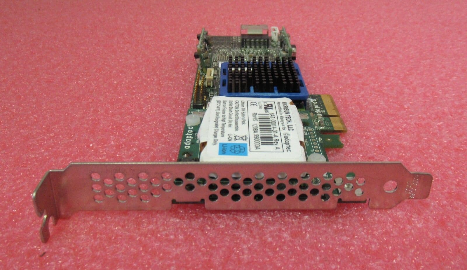 Adaptec ASR-3405/128MB 4-Port PCI-E x4 SAS RAID Controller Card