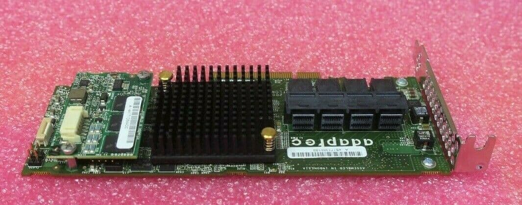 Adaptec ASR-71605 16-Port SAS/SATA 6Gb/s RAID Controller 1Gb Cache ...