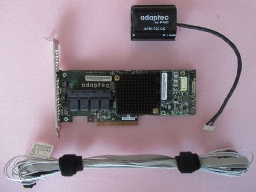 Adaptec ASR-71605 1GB Cache 16-Port 6Gbps Raid Controller + Battery & 4HDD Cable