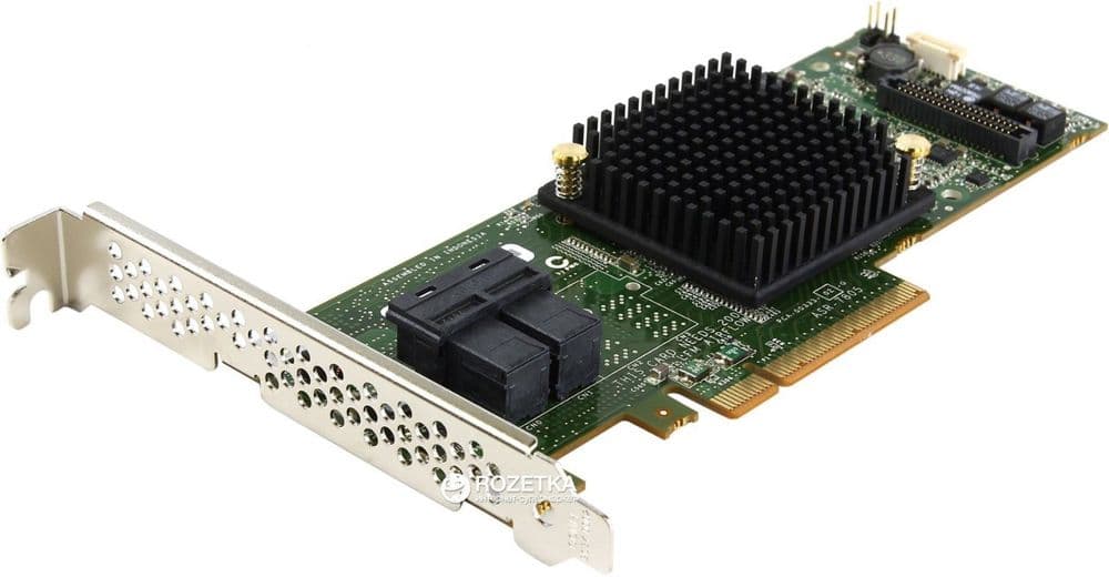 Adaptec ASR7805 1GB Cache 6Gb/s SAS PCIe Gen 3 RAID Controller Card