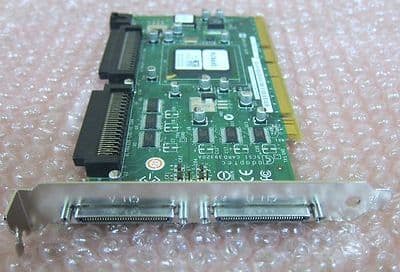 Adaptec Dell FP874 - ASC-39320A U320 PCIX SCSI Dual Port RAID Controller Card