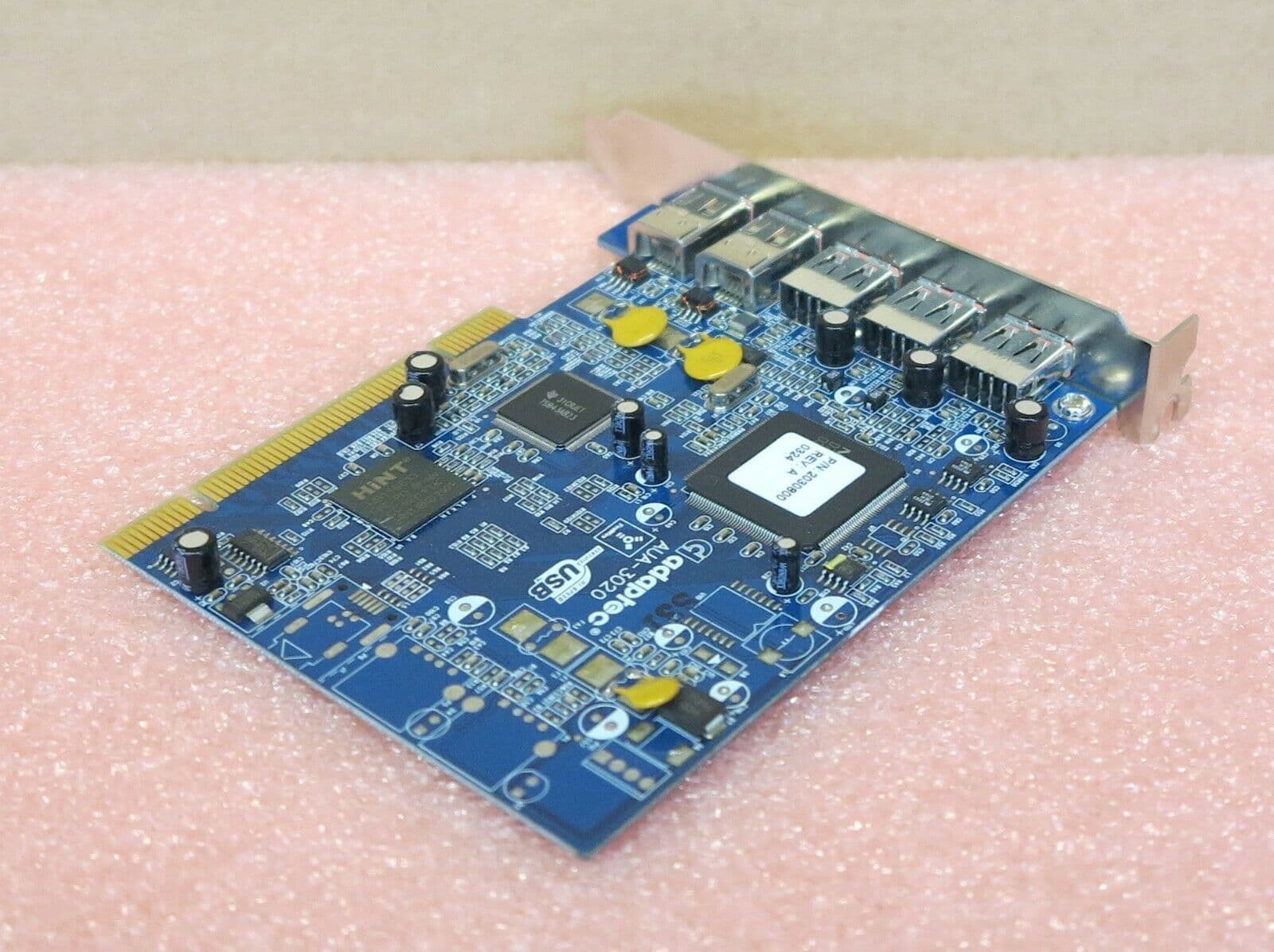 Adaptec DuoConnect AUA3020 3 Port USB 2 Port Firewire Adapter Card