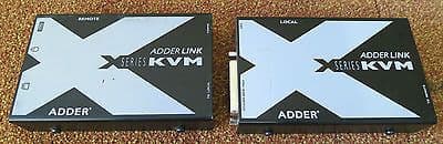 Adder X-series X-KVM/P KVM Cat 5 & Cat 6 Extender Local & Remote