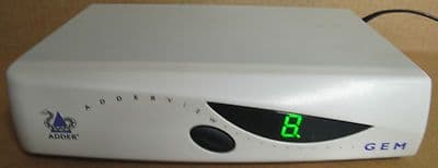 Adderview GEM AVG4 (4 Port) Desktop KVM Switch 12901041B