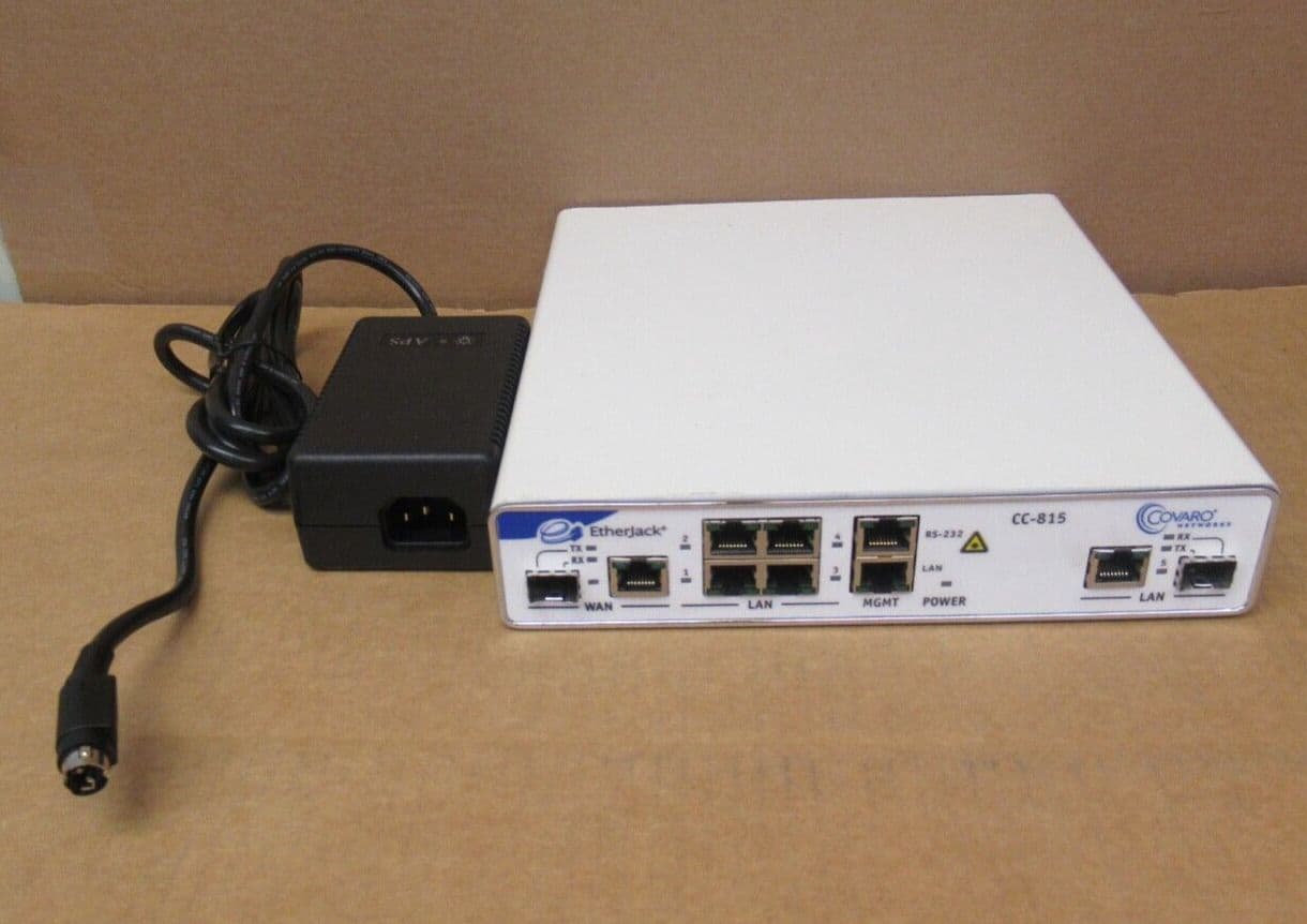 Adva / Covaro CC815 Carrier Etherjack 4x 100mbit/s 2x 1GB/s Port - 200 ...