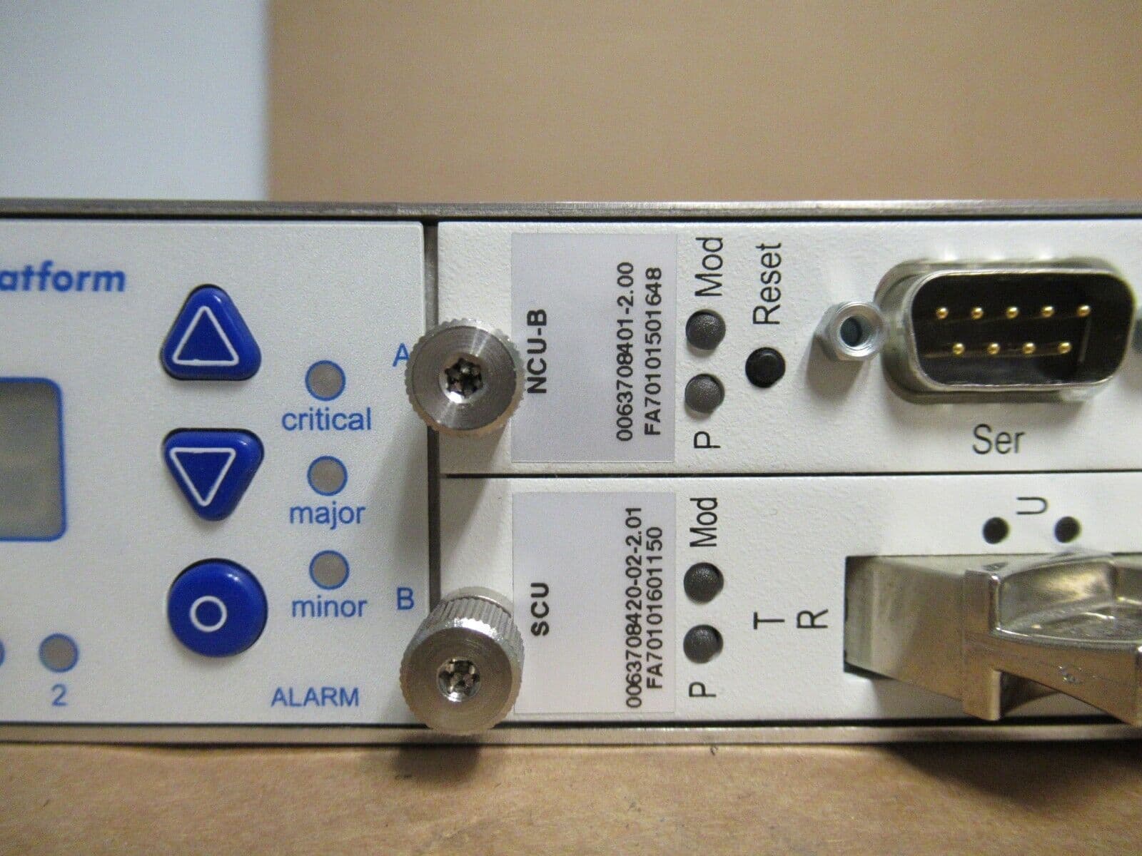 ADVA FSP3000R7 Optical Fiber Service Platform WCC-PCTN SCU NCU-B