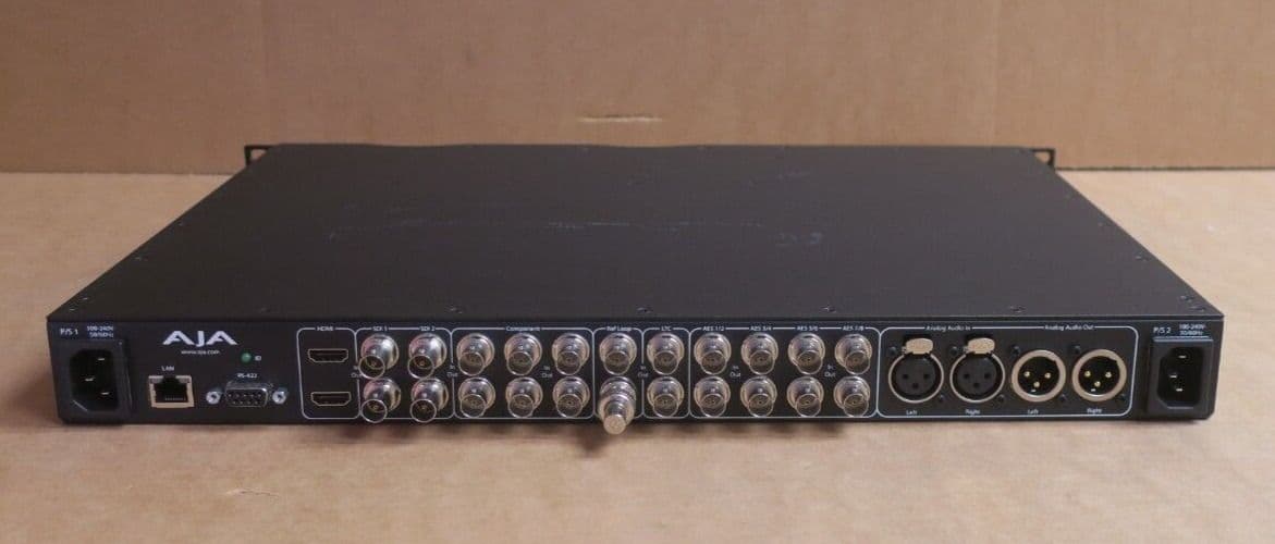 AJA Ki Pro Rack File Based 1RU HD/SD Video Recorder and Player Ki-PRO-RACK