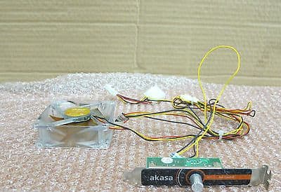 Akasa AK-182-E2B - Processor Fan Cooling Unit With Controller Card Unit