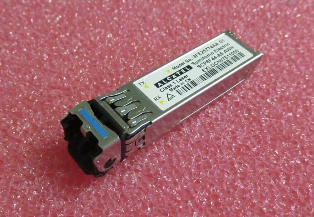 AlcatelLucent 10GBaseLX SFP Transceiver Module 3FE25774AA