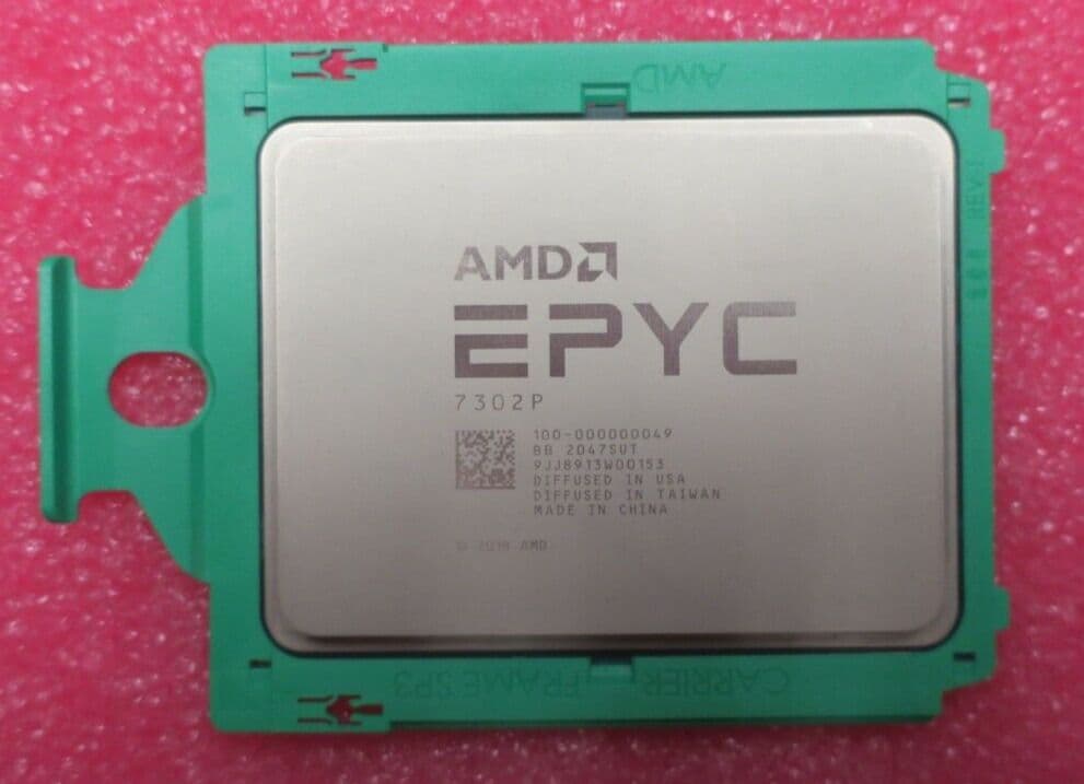 AMD EPYC 7302P 16-Core 3 0GHz 128MB L3 Cache Server Processor CPU 100 ...