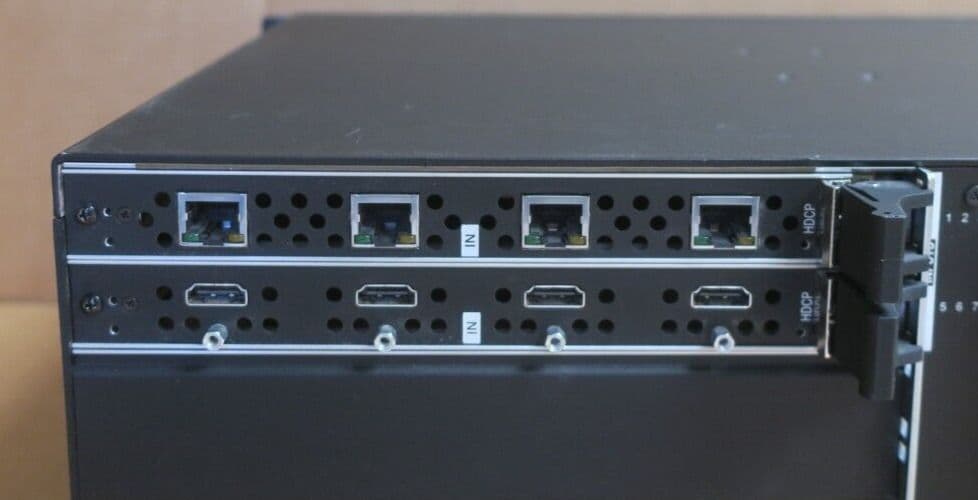 AMX ENOVA DGX 800 Digital Media Switcher Enclosure FG1060-08 With Modules