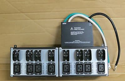 APC 0G-9384 Power Distribution Unit 8 Port PDU 220-240V 50-60Hz, 15A