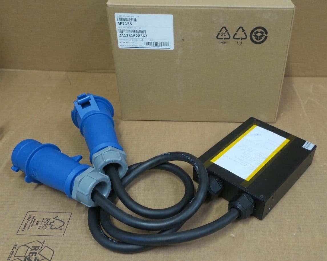 APC AP7155 Rack Power Distribution Unit Metered In-Line Current Meter ...