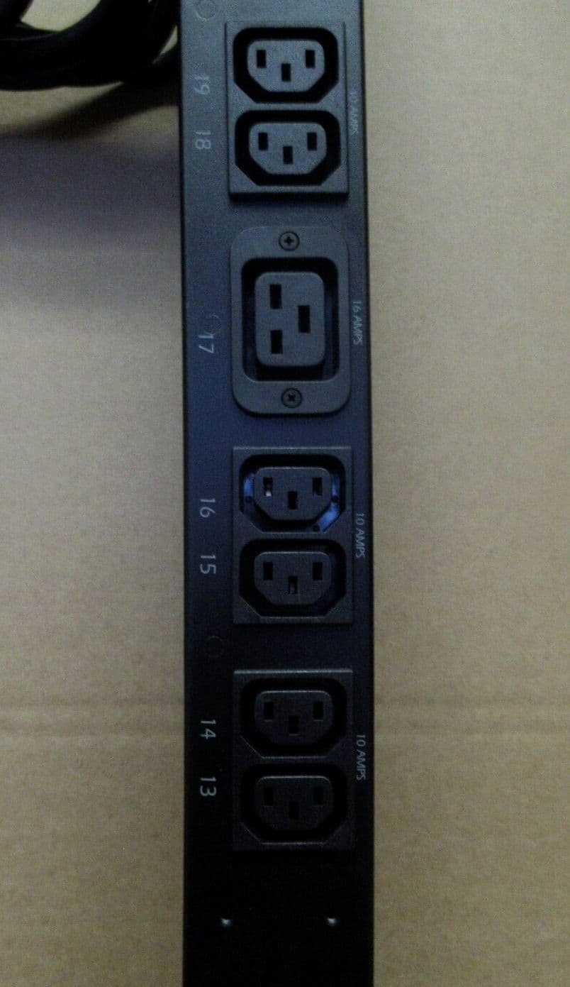 APC AP7554 Basic Rack Power Distribution Unit PDU 0U 16A 230V 20x C13 ...