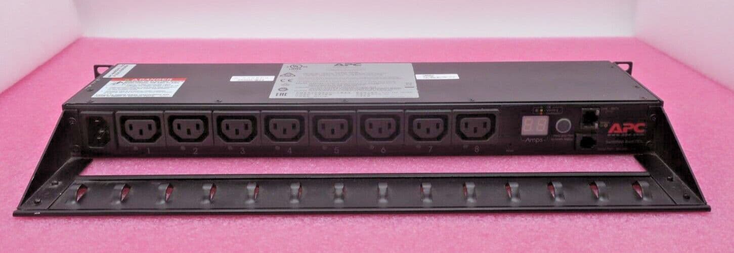 APC AP7920B Switched Rack PDU 1PH 1U 8x C13 Output 1xC14 Input 200-240V ...