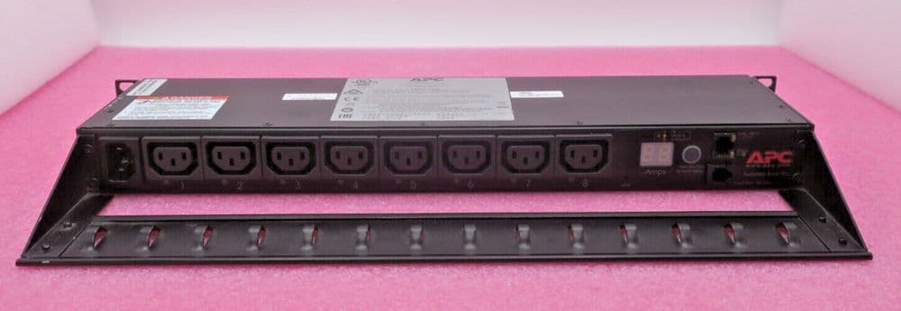 APC AP7920B Switched Rack PDU 1PH 1U 8x C13 Output 1xC14 Input 200-240V ...