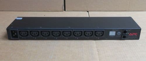 APC AP7921 1U Switched Rack Power Distribution Unit PDU 16A 208/230V 1xC20 8xC13