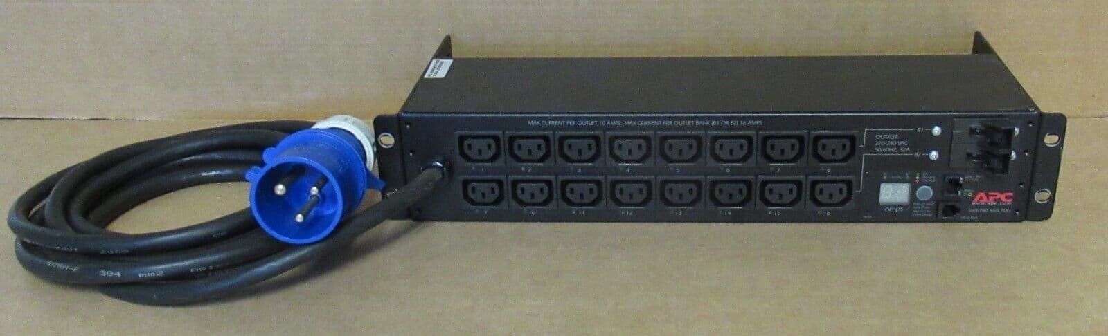 APC AP7922 Rackmount Power Distribution Unit PDU Switched 2U 32A 230V ...