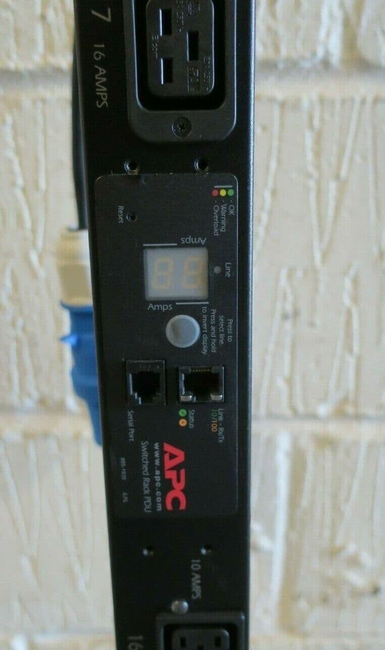 APC AP7951 Rack ZeroU Switched PDU Power Distribution Unit 16A 230V ...