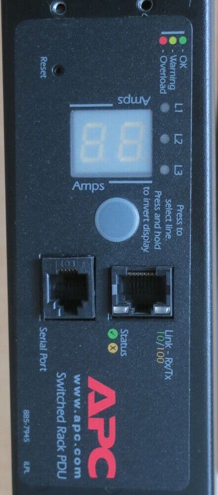 APC AP7957 Switched Rack Power Distribution Unit PDU 16A 230V 21x C13 ...