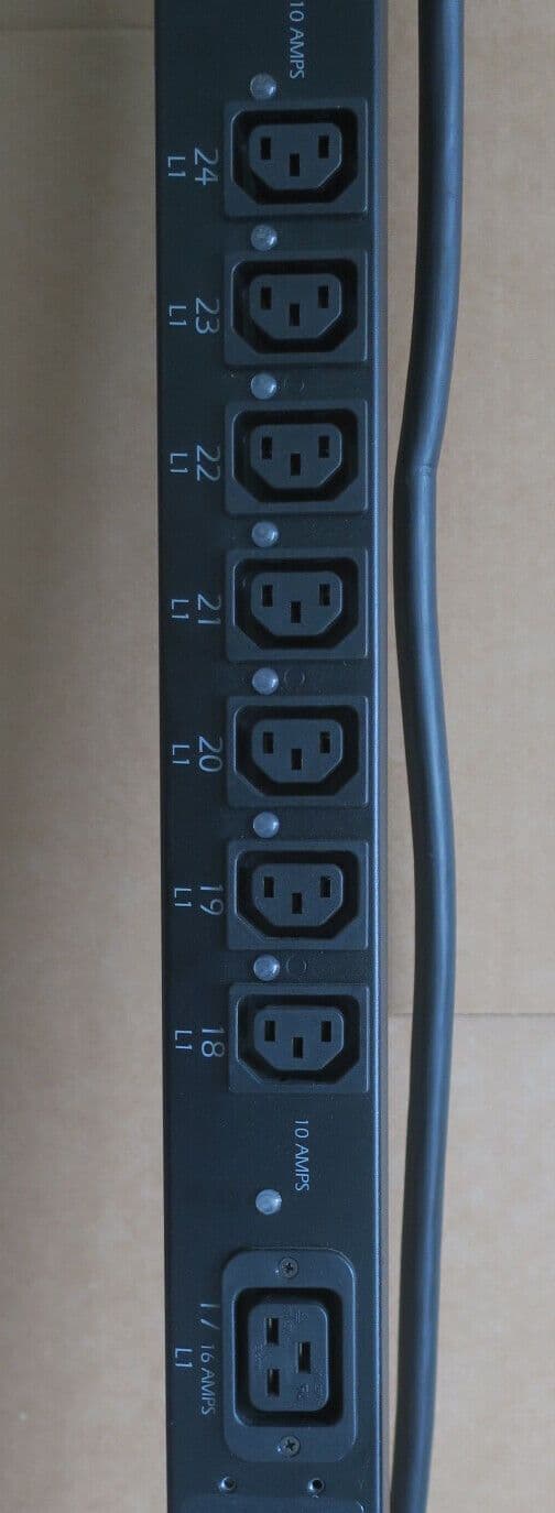 APC AP7957 Switched Rack Power Distribution Unit PDU 16A 230V 21x C13 ...