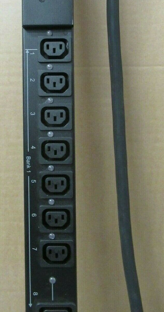 APC AP8953 2G 21xC13 3xC19 0U Switched Rack PDU Power Distribution Unit ...