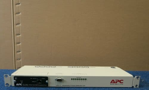 APC AP9212 - MasterSwitch Power Distribution Unit PDU (8)C13 AP9606 Network Card