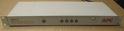 APC AP9254 Keyboard Video Mouse Switch 4-Port KVM Switch P/n 520-171-001