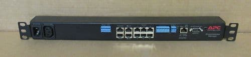 APC AP9340 Environmental Manager Temperature SNMP Monitoring System ZeroU