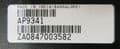 APC AP9341 Temperature And Humidity Expansion Module With Rackmount Ears Bracket