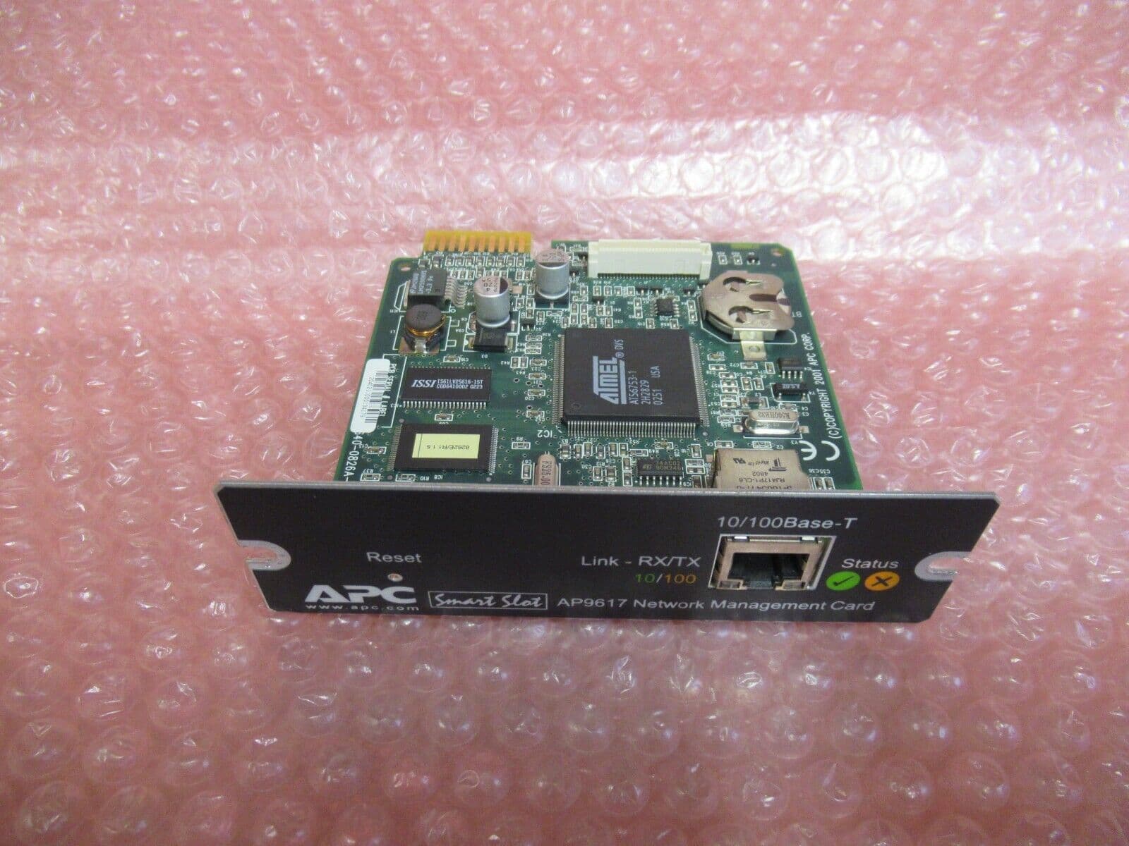 APC AP9617 UPS Network Management Card SmartSlot Black 10/100Base-T