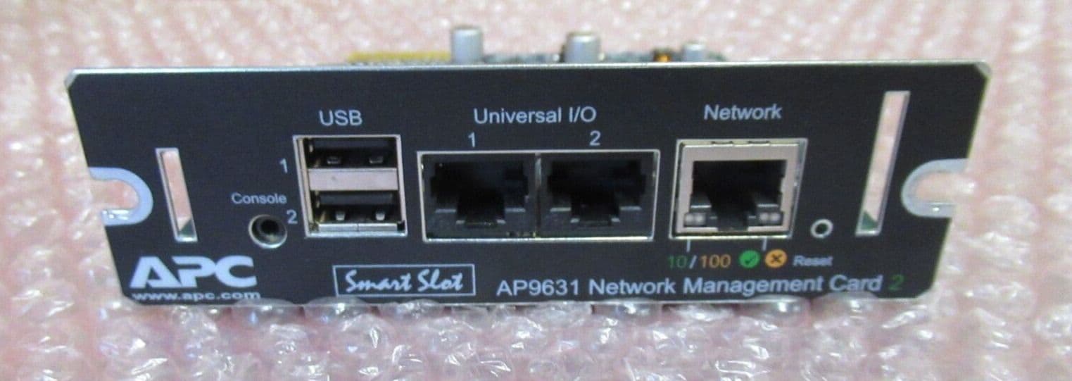 APC AP9631 UPS Network Management Card 2 SmartSlot