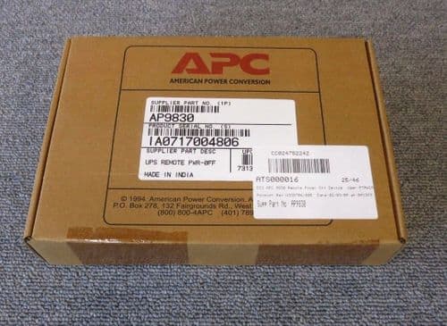 APC AP9830 New Sealed Remote Power-Off Remote management adapter