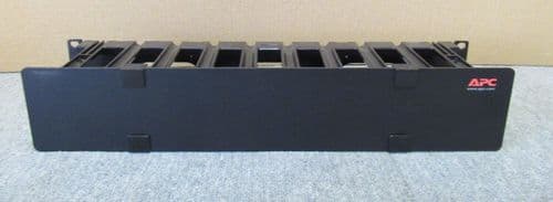 APC AR8600A NetShelter 2U Horizontal Cable Management Single Sided With Cover
