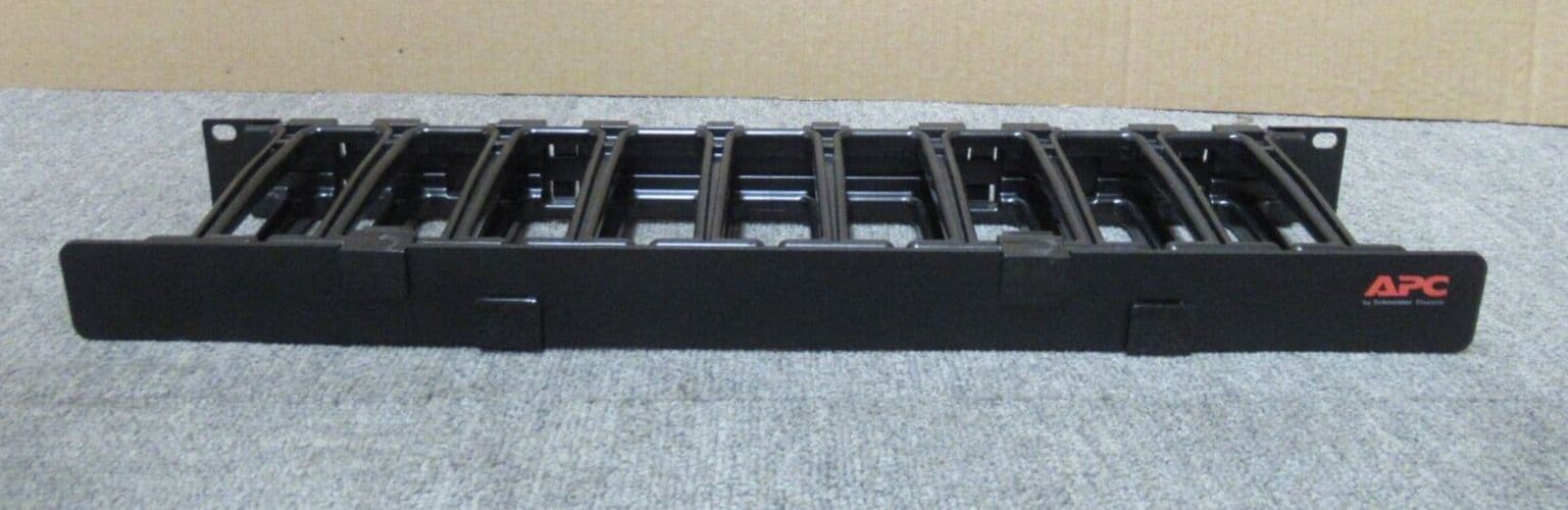 APC Horizontal Cable Manager, 1U x 4