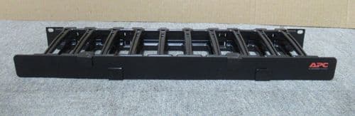APC AR8602A NetShelter 1U Horizontal Cable Management Single Sided Cover 4" Deep