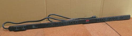 APC Basic Rack PDU AP7541 Power Distribution Unit Panel Rack-Mountable 0U