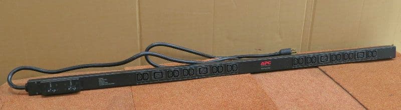 APC Basic Rack PDU AP7541 Power Distribution Unit Panel Rack-Mountable 0U