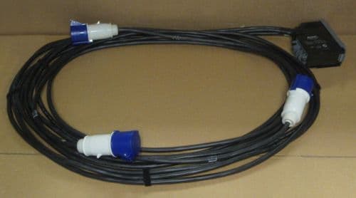 APC PDM1332IEC-3P-3 Power Distribution Module 3x1Pole 3Wire 32A 6.6M 7.2M 7.8M