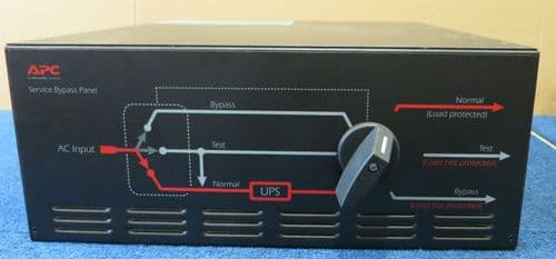 APC SBP20KRMI4U UPS Service Bypass Panel Maintenance Switch Rack Mountable