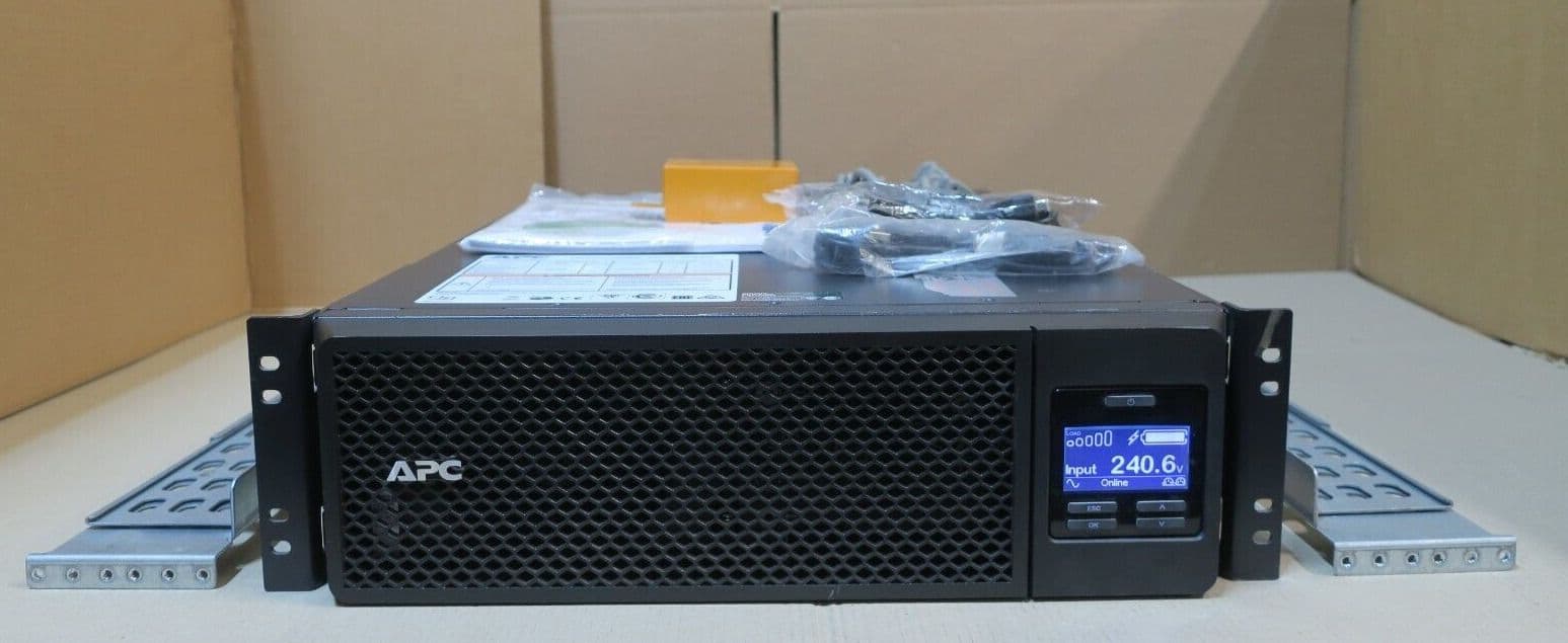 APC Smart-UPS 5000VA 5kVA 4500W SRT5KXLI SRT5KRMXLI 3U Rackmount UPS AP9631