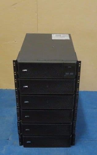 APC Smart-UPS SRT 8000VA 230V SRT8KXLI 5 x APC Smart-UPS RT 192V Battery Pack